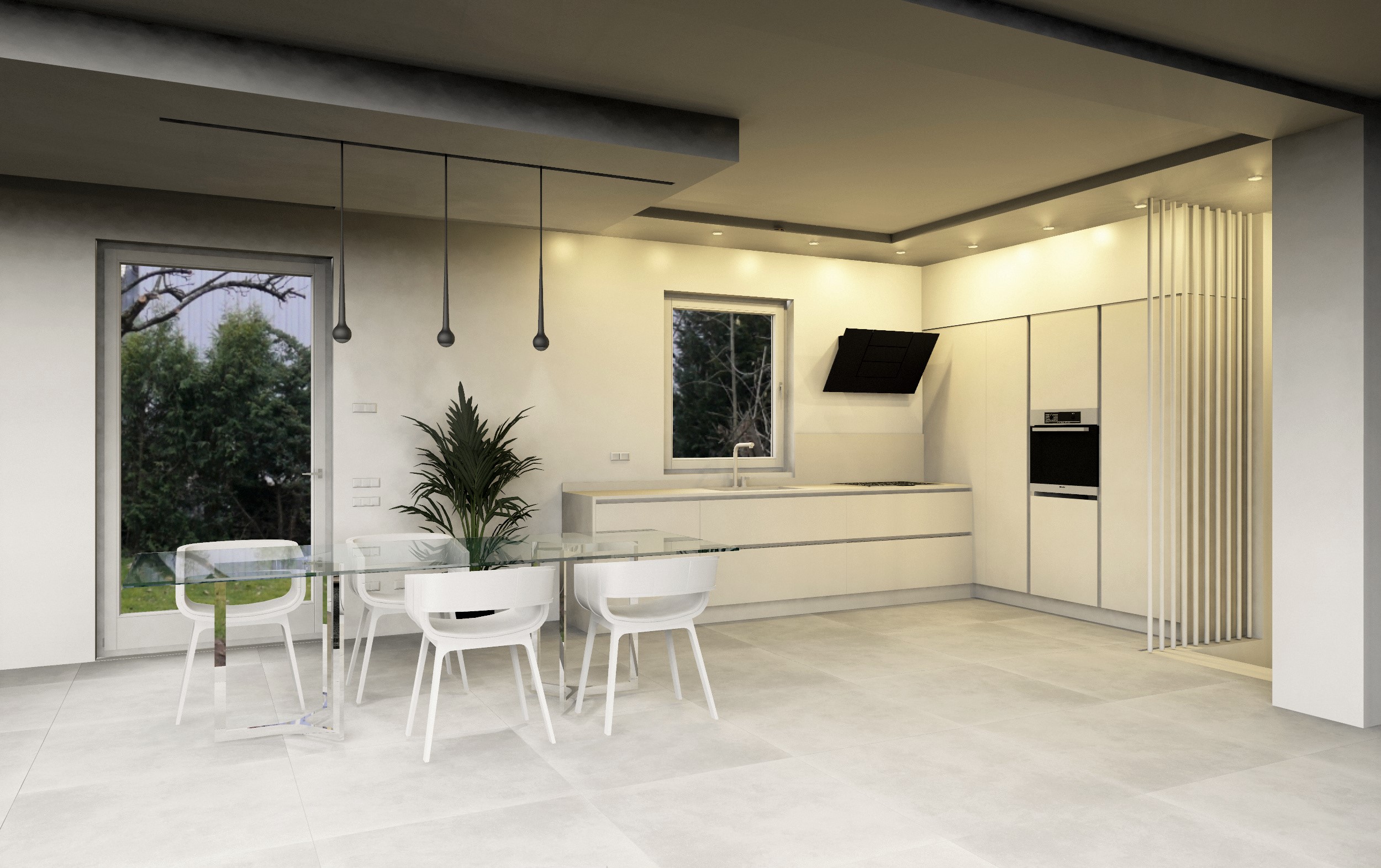 Minimalist Open Space - The project 1