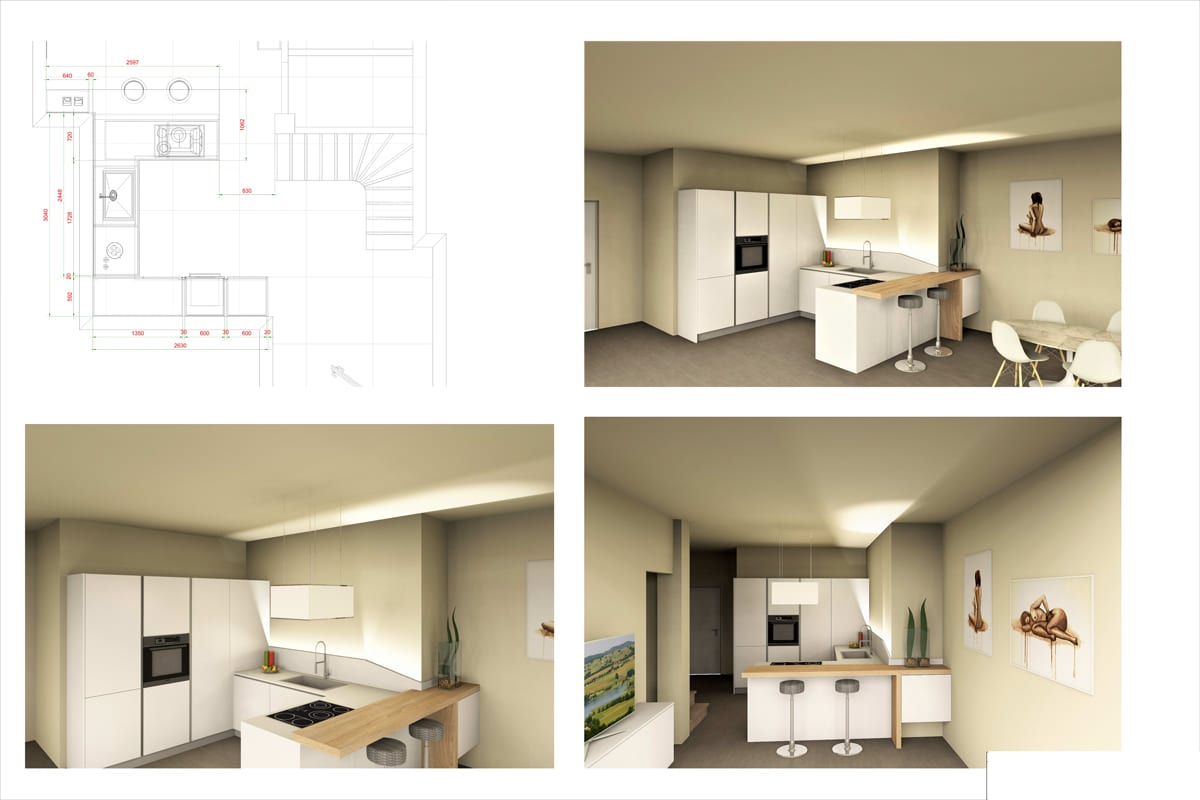 Apartment in Brianza - The project 1